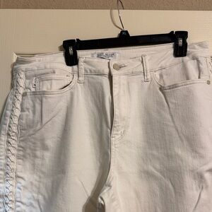 Judy Blue Women's High Rise White Jeans